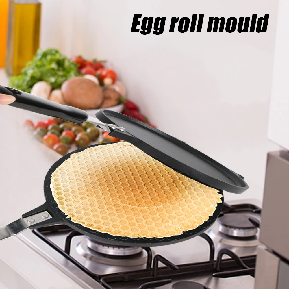 Baking Mould Cake Waffle Maker Egg Roll Baking Pan Non-Stick Omelet Mold Waffles Bakeware
