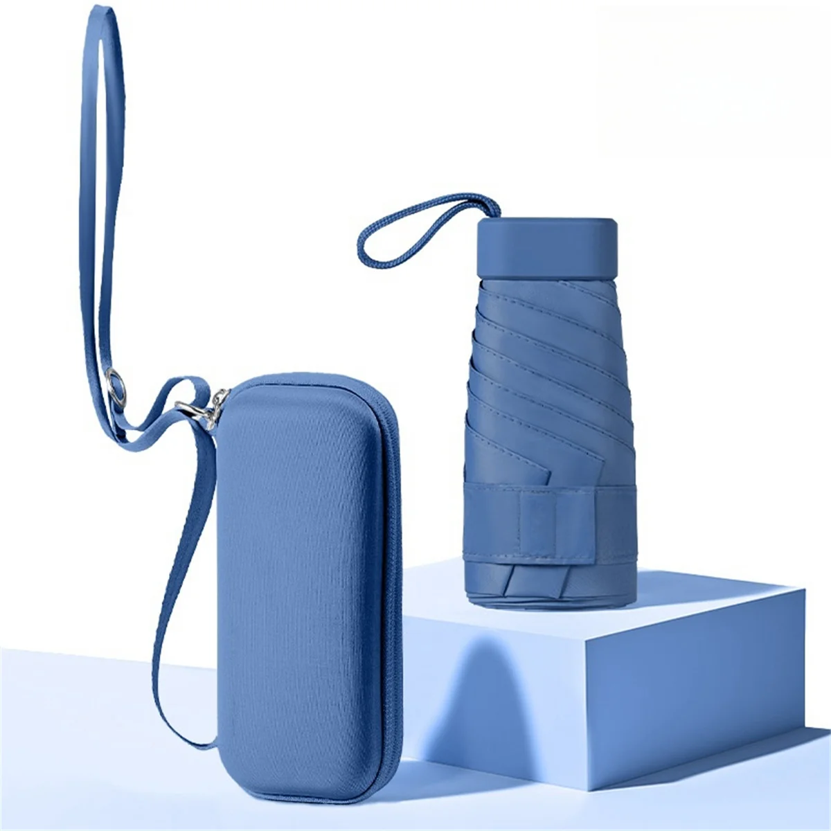 Mini Sun Umbrella Protective Uv Resistant Rain or Shine