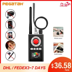 K88 Anti Candid Camera Detector LED Display Spy Hunter's Signal GPS Bug Hidden Camera GPS IR Signal Lens Finder Wireless Gadgets