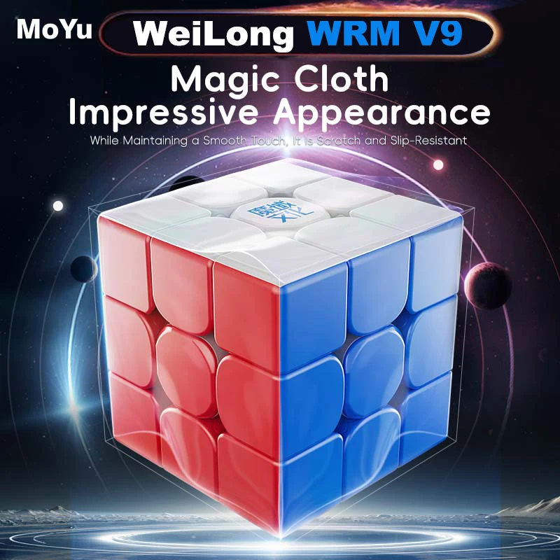 

MOYU WEILONG WRM V9 Maglev Ball Core 20 Magnetic Magic Cube UV 3x3 Professional 3×3 Speed Puzzle Toys 3x3x3 Original Cubo Magico