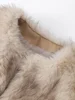 2024 Women Faux Fur Coat Autumn Winter High Quality Fluffy Short Coat Faux Fur Jacket Ladies Furry Fashion Coat 5