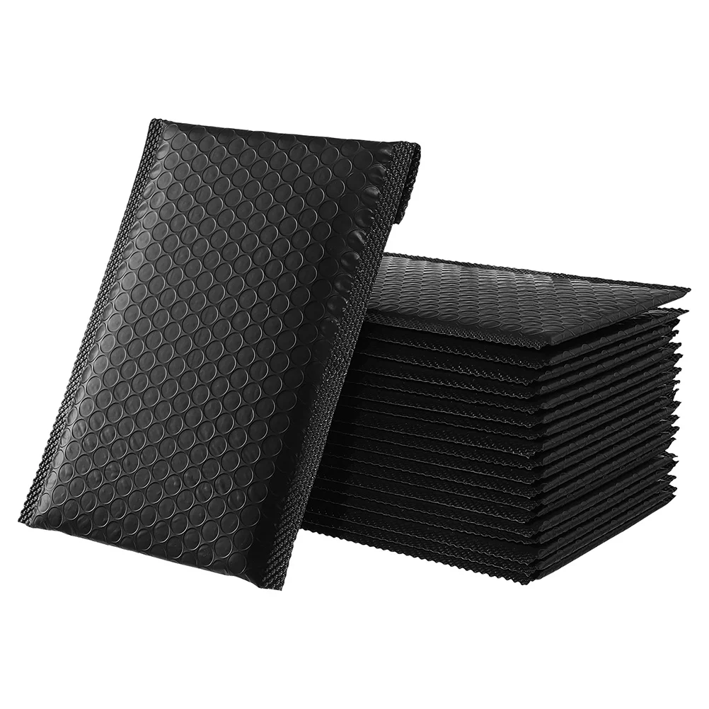 

Конверты из пузырчатой пленки для упаковки, самозапечатывающиеся пакеты для доставки, мягкие маленькие конверты для бизнеса, черные конверты для отправки