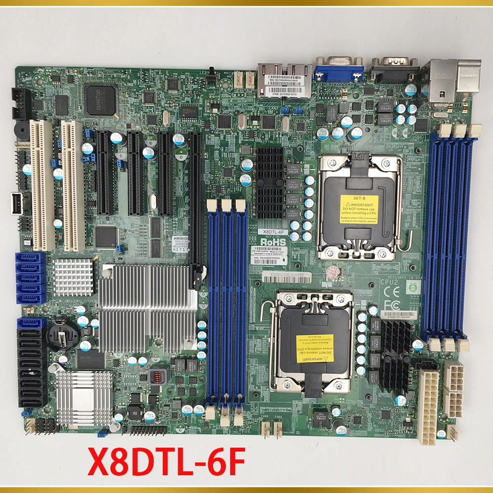 Per La Scheda Madre Della Workstation Lga1366 X58 Game Hang Up X8Dtl-6F