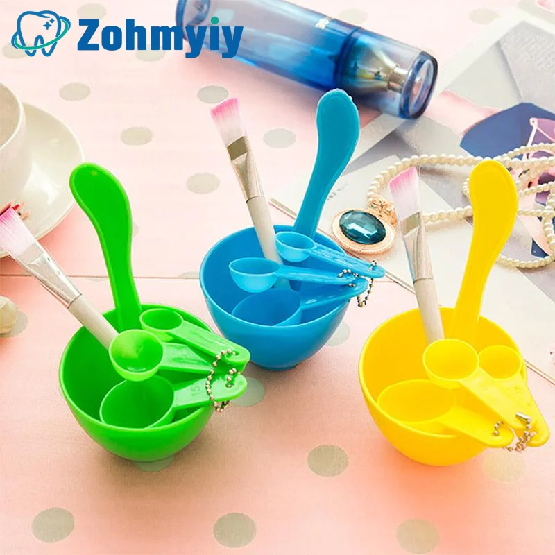 DIY Face Mask Making Kit: Mixing Bowl and Six-Piece Brush Set