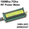 ARW22347 1Mhz-7.1Ghz RF Power Meter Broadband Signal Source Antenna Gain Detector 915M 1.5G 2.4G 5.2G 5.8G Ham Radio Amplifier 1