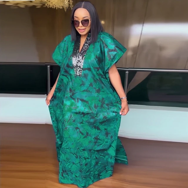Seun Dashiki Boubou Dress