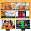 Inflatable Pumpkin Ghost Halloween Decorations Battery Powered With LED Lights Outdoor Holiday Decorations PVC Material For Home 3