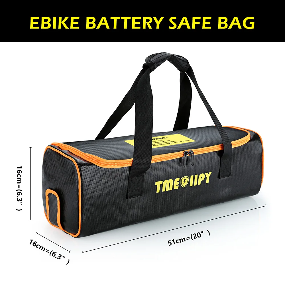 EBike Akku Tasche Schutzhülle Für E-Bike Batterie Transport Batterietasche  Laden