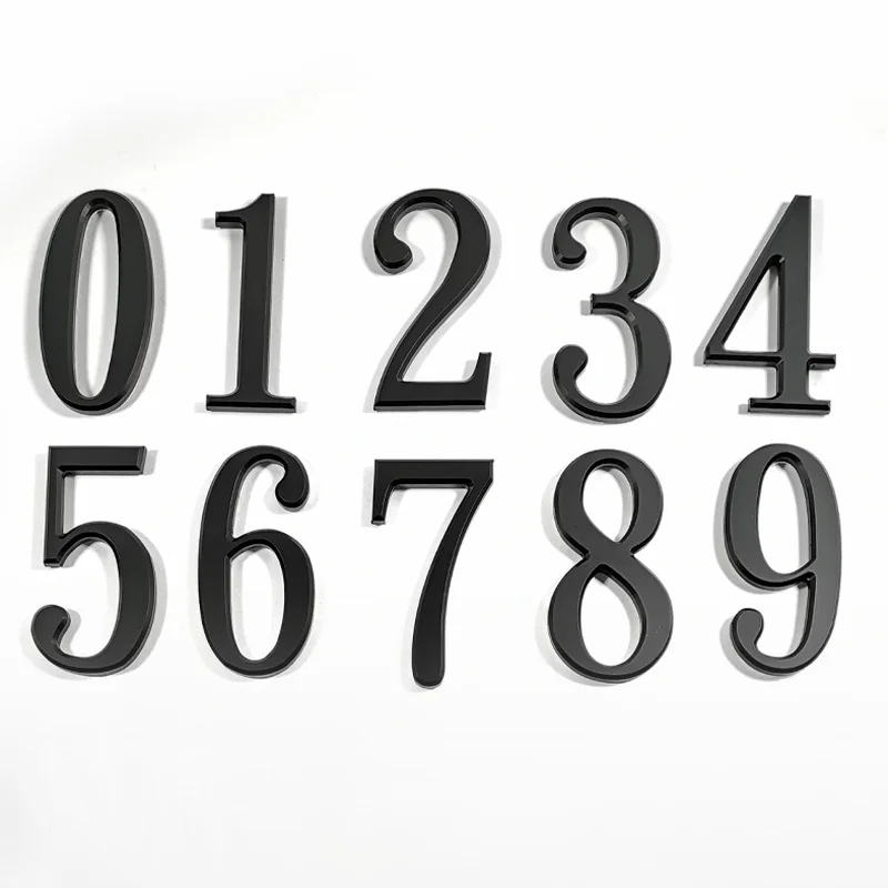 Внешний номер дома, цифры и цифры, 6-7 см, цвет в ассортименте | AliExpress