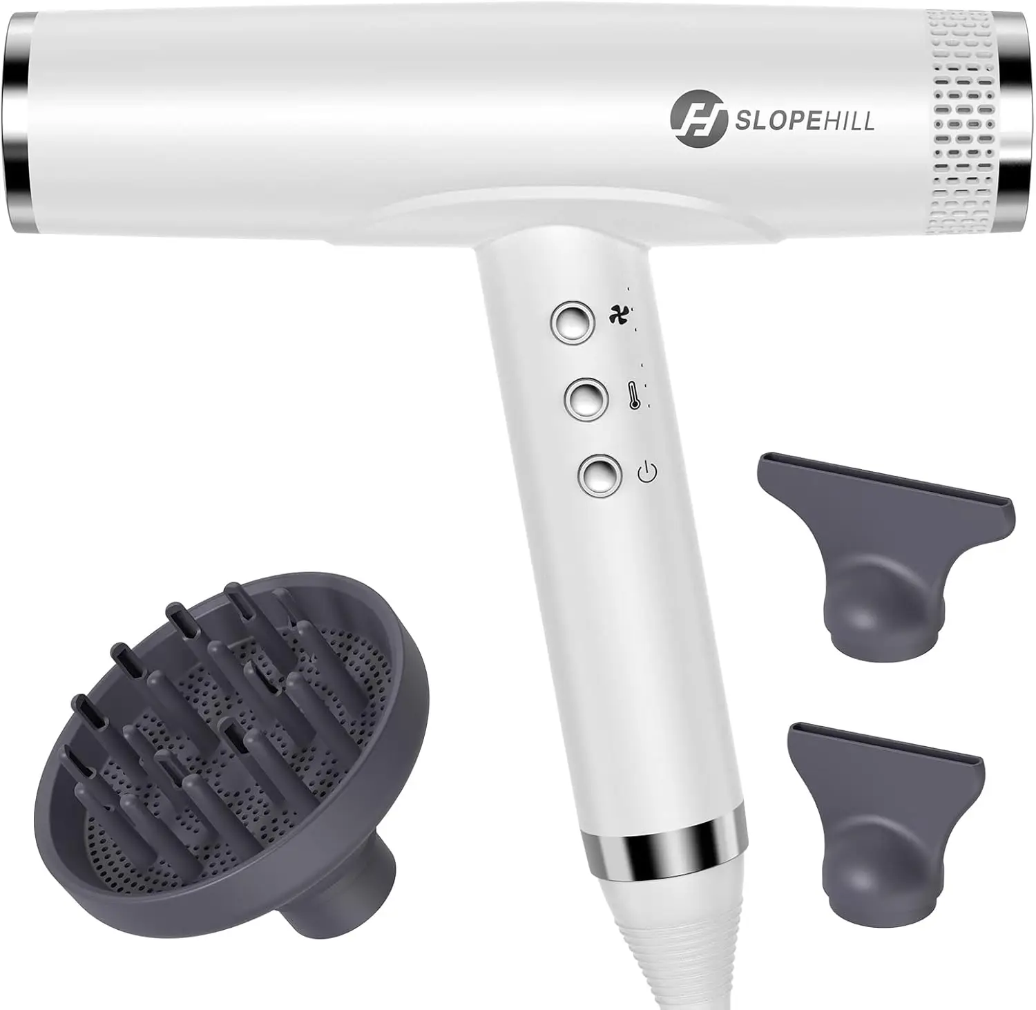 Hair Dryer, Blow Dryer, Professional Dryer with Diffuser, Ionic Dryers for women, High Speed Dryer