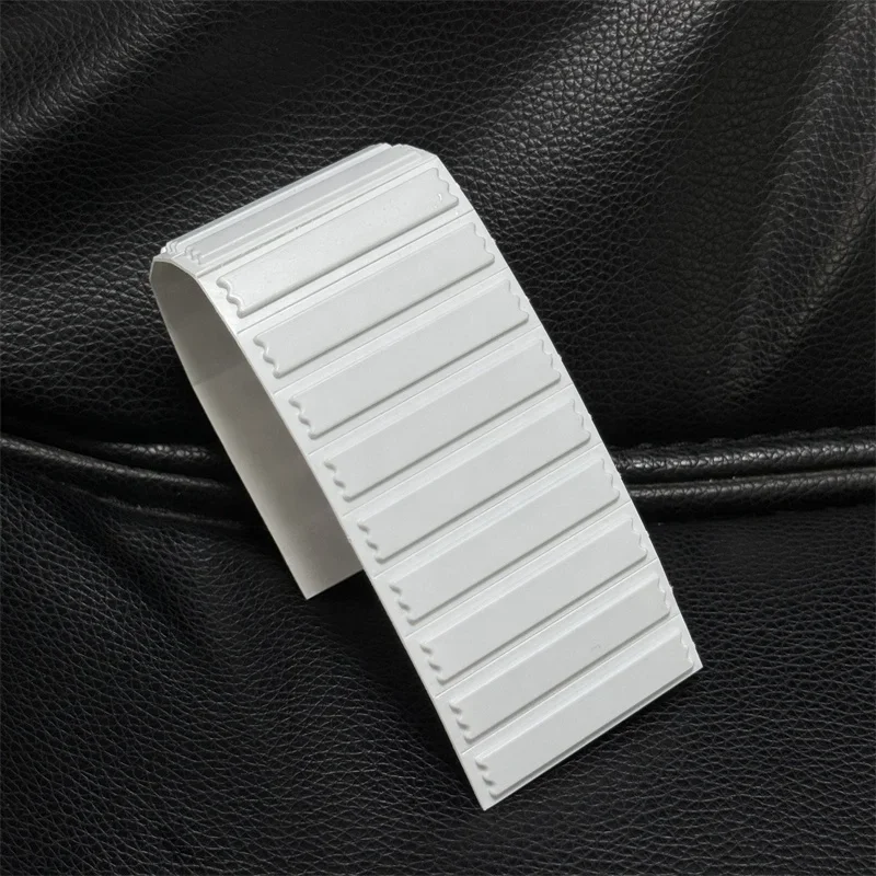 5000 Pcs 45*11*2 mm AM 58 KHz soft labels for supermarket, PS material White without Bar code DR Sticker for toy store
