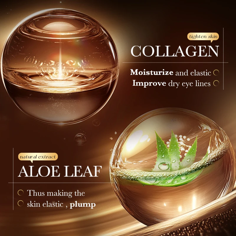 60pcs SADOER Caffeine Eye Mask Anti Dark Circles Firming Moisturizing Wrinkles Anti-aging Hydrating Seaweed Patches