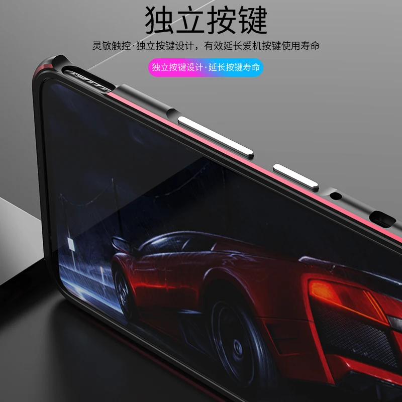 Dropshipping Matching Colors Aluminum Metal Bumper Case For ASUS ROG Phone 6 5 Pro ROG 6 ROG6 Cover CASE Carmera+Frame Protector