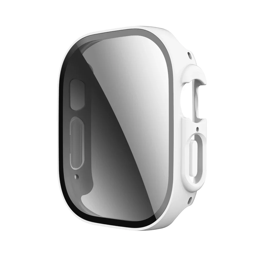 Shockproof Apple Watch Ultra Case with Tempered Glass Protector