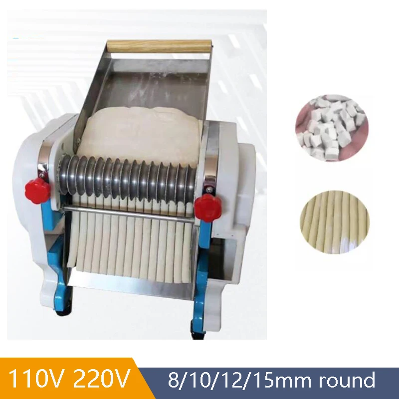 110V 220V Small Tabletop Chin Chin Dough Stripe Rolling Making Machine Snack Nigeria chin Cutter Snack Cutting