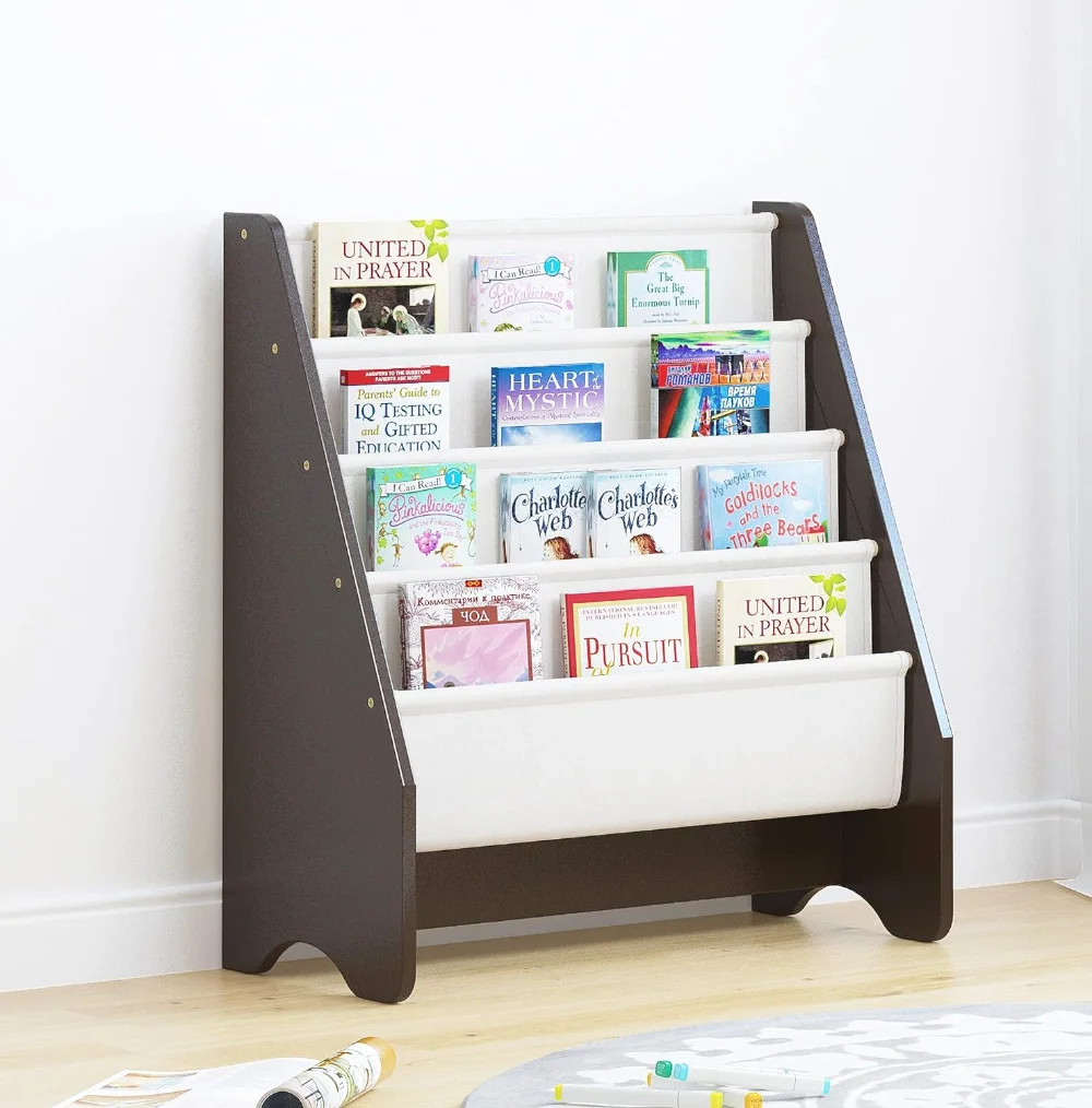 utex-sling-bookshelf-estante-infantil-com-organizador-kids-magazine-rack-book-rack-para-criancas-organizador-de-livros-espresso