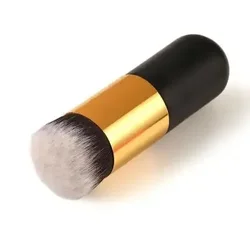 Premium Foundation and BB Cream Makeup Brush - Seamless Application and Flawless Finish (Black gold)