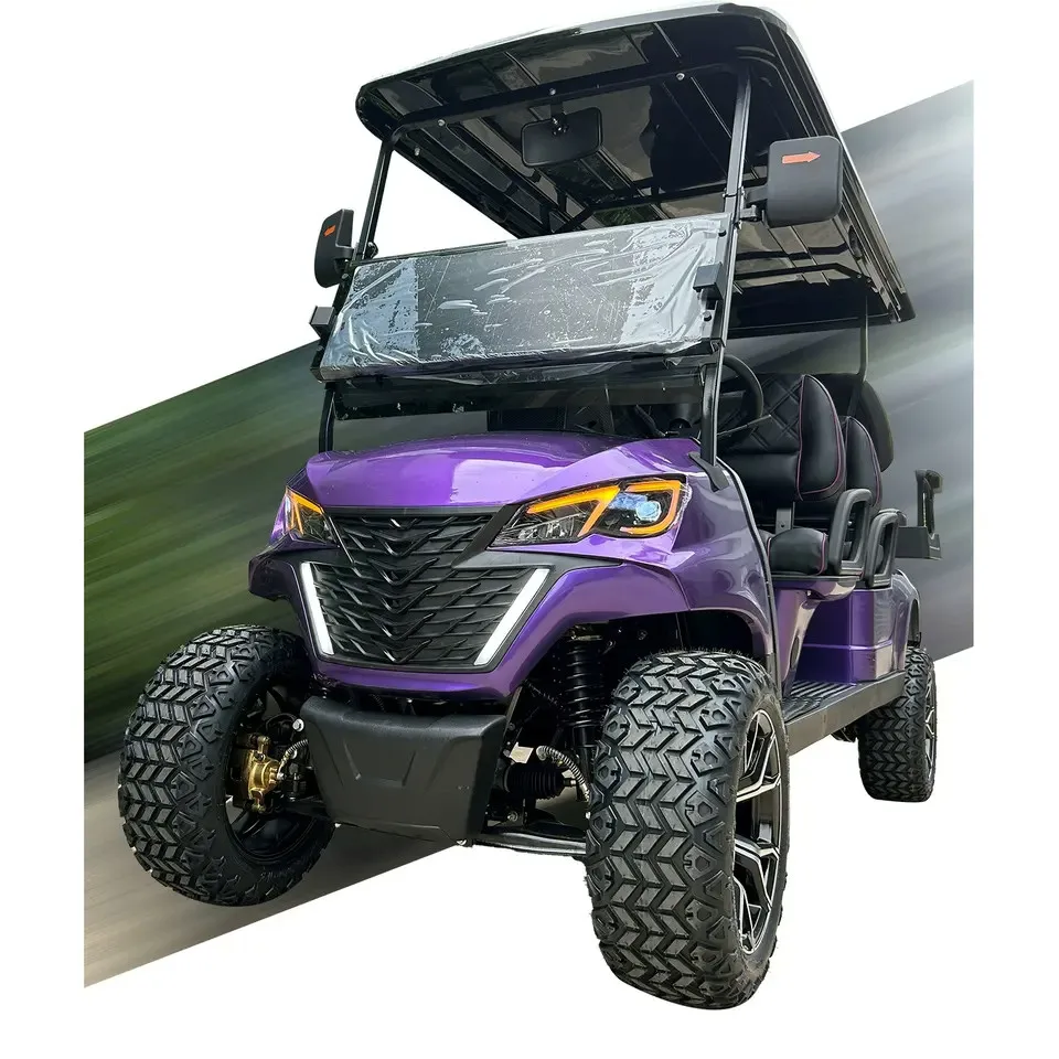 HotSellingGasGolfCart4Seater6Seater72vElectricGolfCartFor