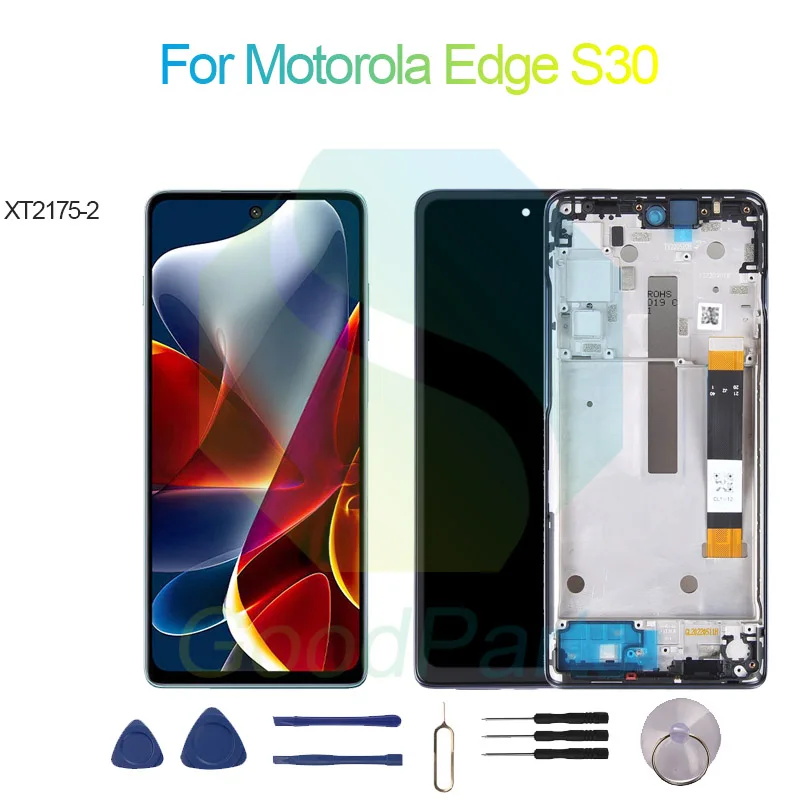

Для Motorola Edge S30 замена экрана 2400*1080 фото для Moto Edge S30 ЖК сенсорный дигитайзер