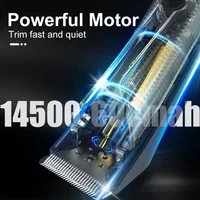 SEJOY Electric Hair Clipper Hair Trimmer For Men Facial Beard Body Grooming Kits  Rechargeable 2