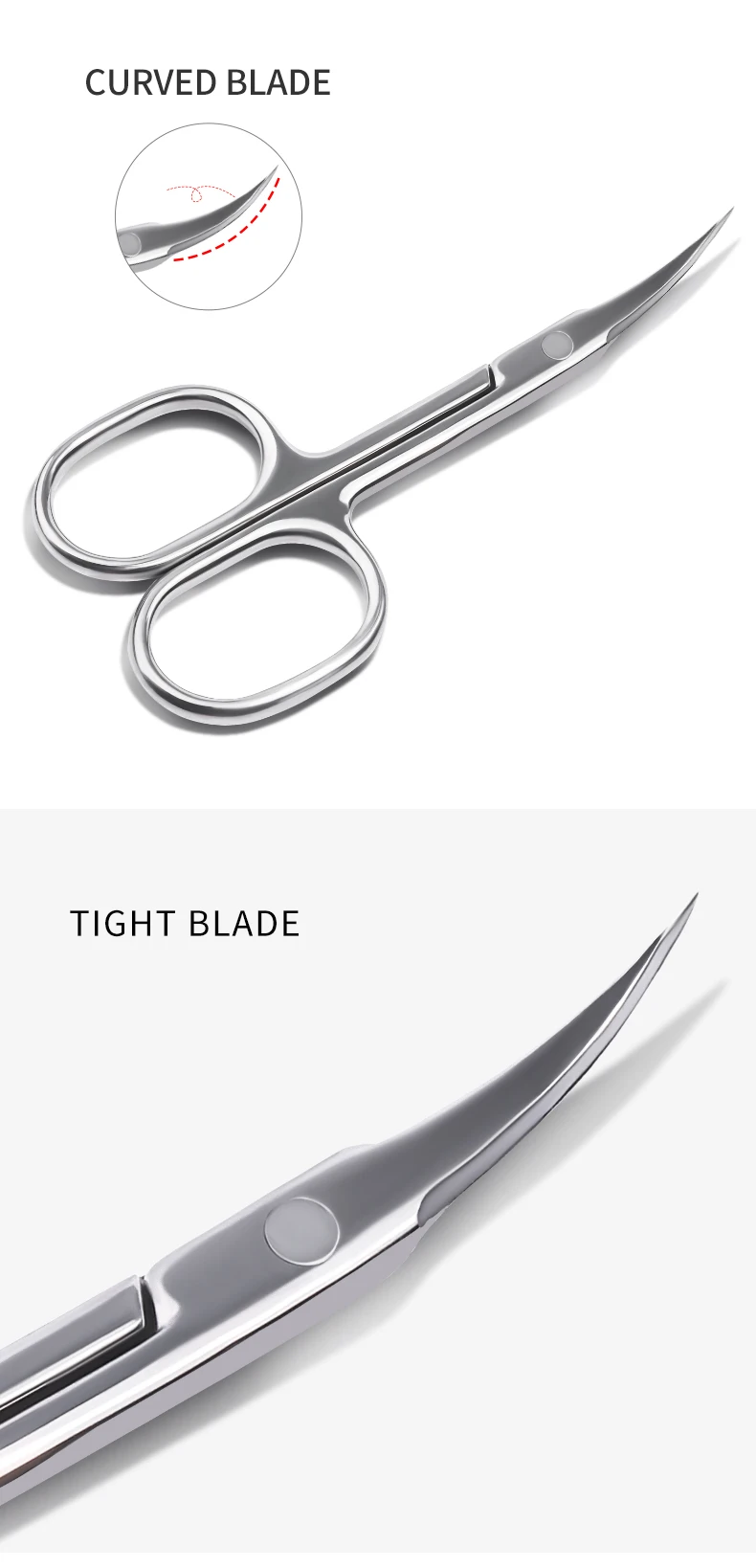 Description Picture 2 of itemCuticle Nippers Scissors Nail Clipper Trimmer Dead Skin Remover Cuticle Cutter Manicure Supplies Professional Tool