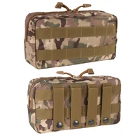 MOLLE Pouch Multi-Purpose Compact Tactical Waist Bags EDC Utility Pouch Outdoor Pouch Medical Bags Phone Pouches 1