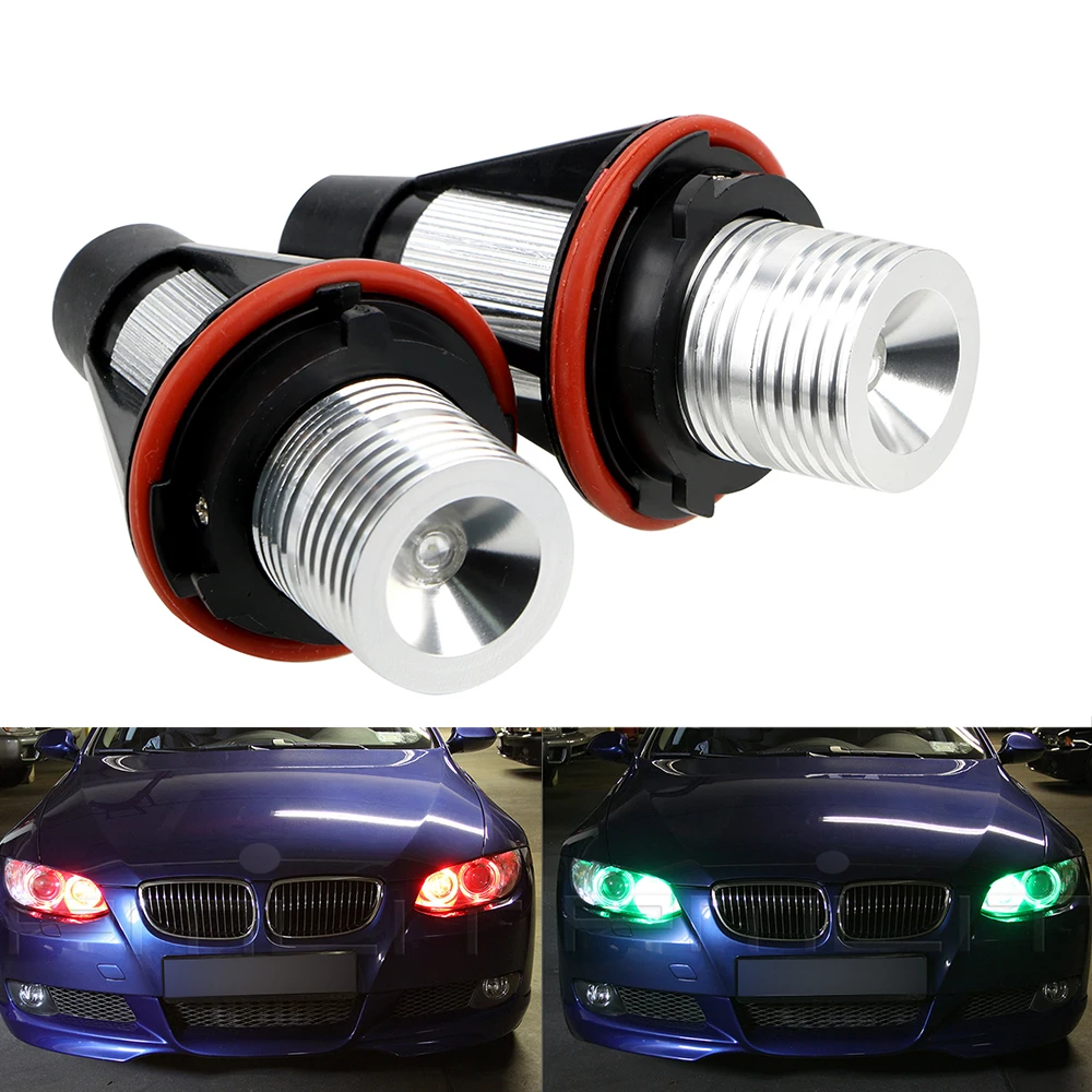 LED Car Angel Eyes Light DRL Day Running Lamps for BMW E39 E53 E60 E61 E63 E64 E65 E66 E87 525i 530i xi 545i M5 Serie 1 5 6 7