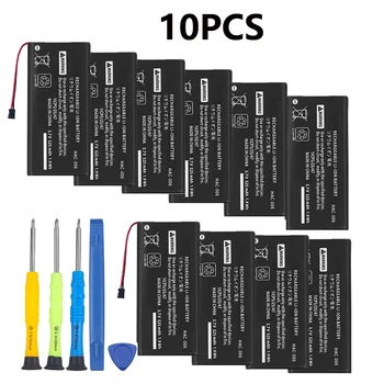 Batteria sostitutiva agli ioni di litio ad alte prestazioni HAC-006 da 10 pezzi per console di gioco Nintendo Switch Joy-Con modello HAC-015