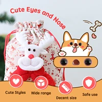 692Pcs Safety Eyes and Noses Kit with Washers Different Styles and Sizes Stuffed Crochet Eyes Plastic Stuffed Animals Eyes and 2
