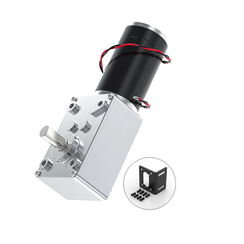 

5840-31ZY Worm Gear Motor DC 12V 24V 7RPM~470RPM Slow Speed Adjustable Miniature Small Motor High Torque High Power