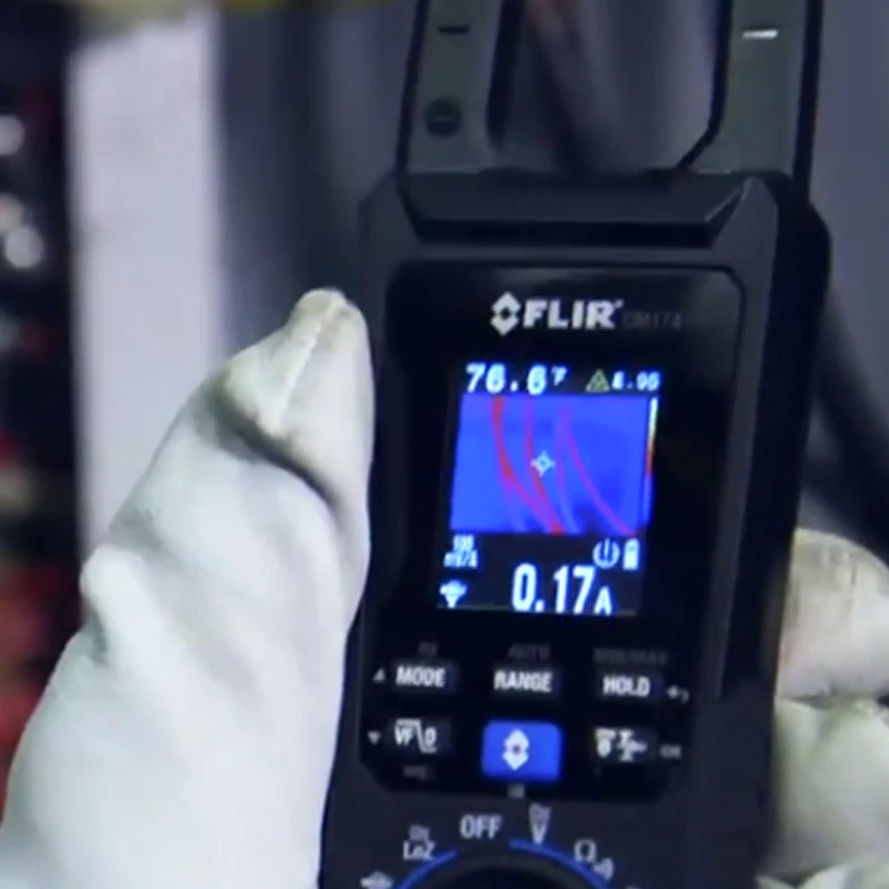FLIR CM174 열화상 클램프 계량기, 600A AC/DC