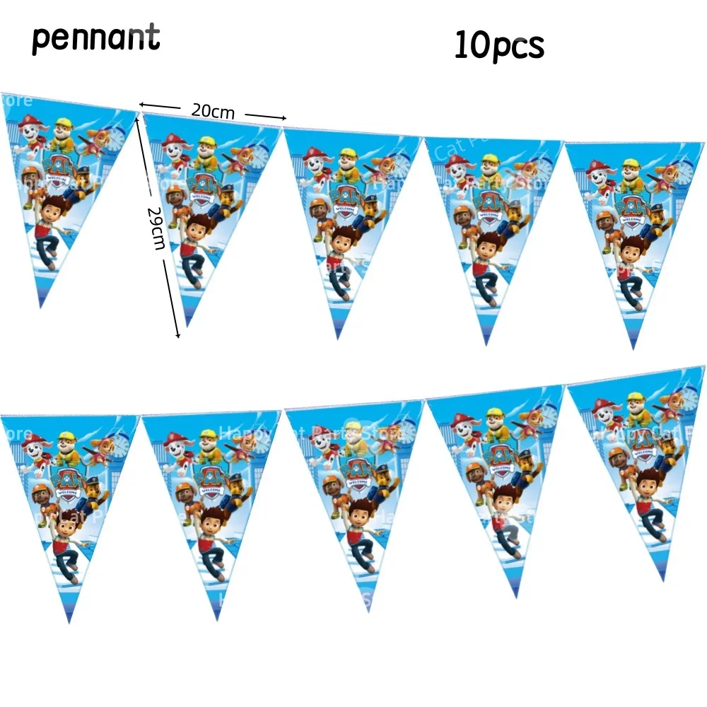 Geburtstag Party Dekor Paw Patrol Geburtstag Einweg Tasse Tischdecke Teller Serviette Baby Dusche Paw Patrol 4. Geburtstag Party Gefälligkeiten – Detail 8