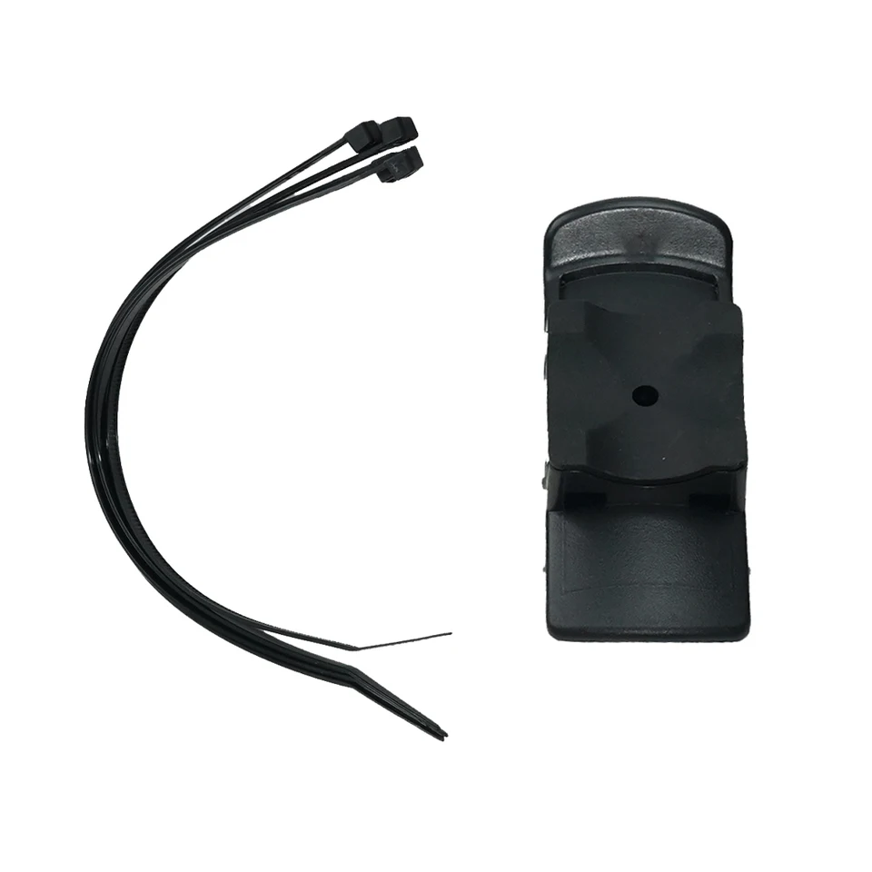 Support Guidon Vélo Pour GPS Garmin (Oregon, ETrex, GPSMap 62) - Avec Attaches De Câble - Noir - 12