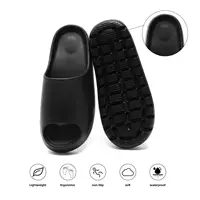 Kidmi Summer Men Slippers Causal EVA Men Shoes Outdoor Nonslip Home Slippers Soft Light Beach Slippers Cozy Cloud Slippers
