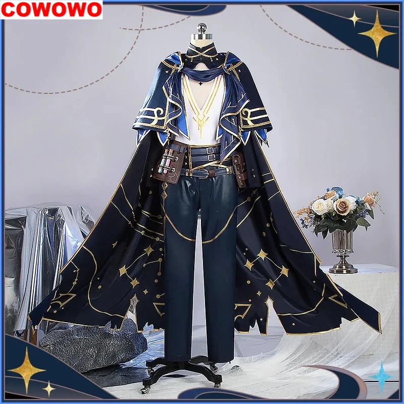 Cowowo Vtuber Nijisanji Milan Kestrel Game Suit Cool Bella Uniforme Cosplay Costume Halloween Party Role Play Outfit