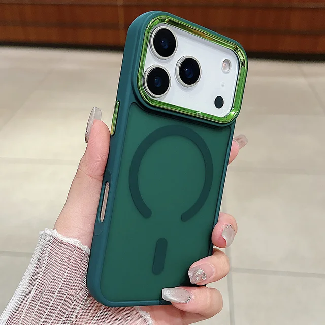 Розкішний магнітний прозорий чохол для iPhone - Image 2