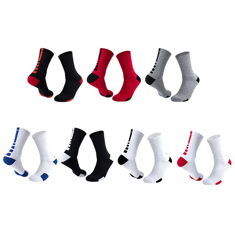 

New 2023 Men Anti-Slip Football Socks High Quality Soft Breathable Thickened Sports Running Cycling Hiking Soccer Socks