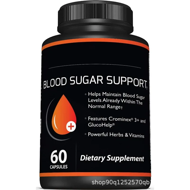 Capsule integratori di supporto del glucosio per la gestione sana dello zucchero nel sangue e la funzione pancreatica supportano l'aiuto nutrizionale quotidiano