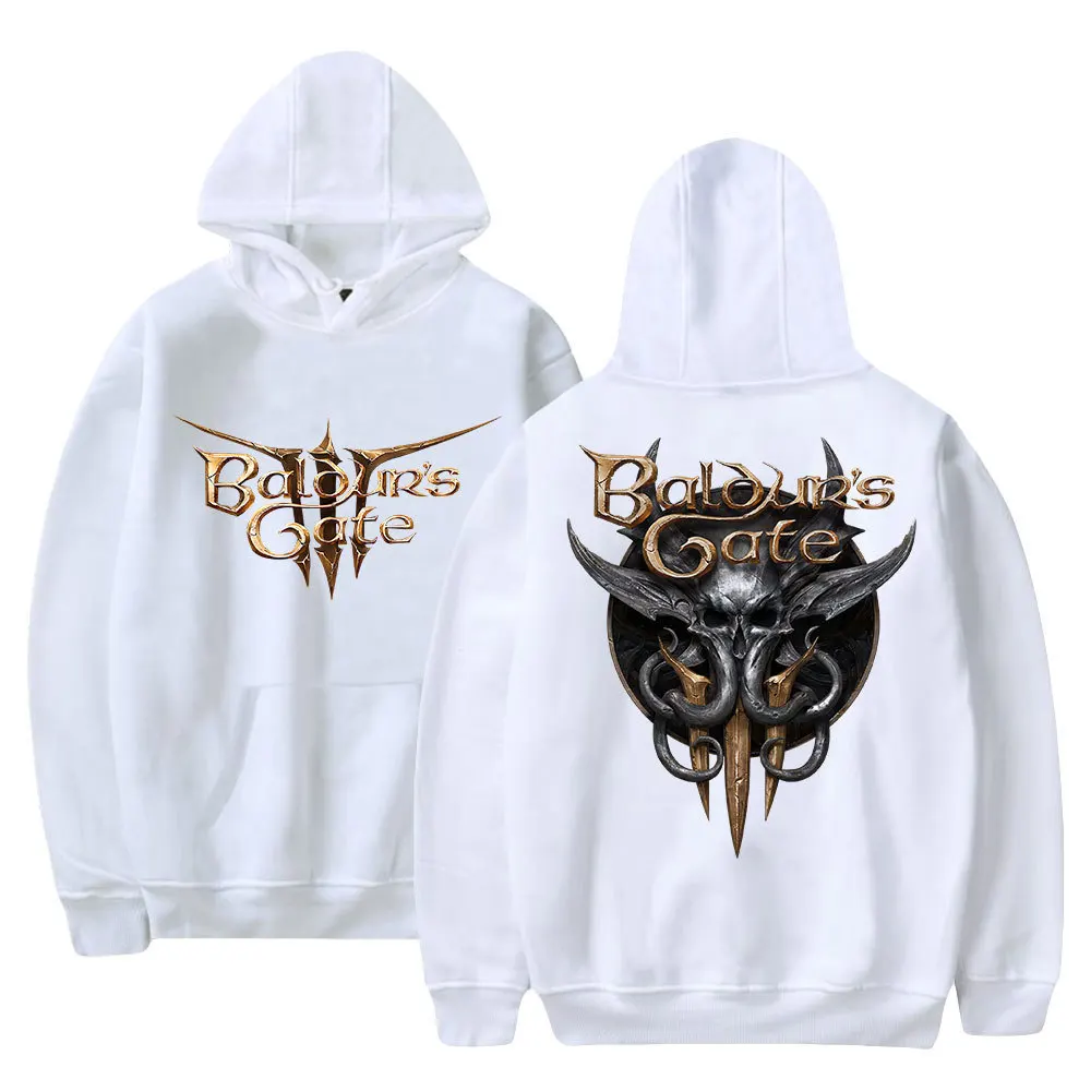 2023 New Baldur's gate3 Sweater 3D Print Loose Spring and Autumn Hooded Sweater Adult Hoodie Long Sleeve Sweater