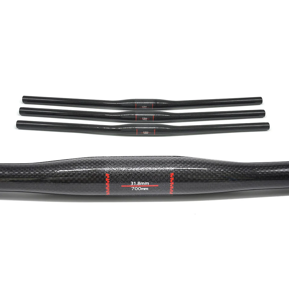 Cintre VTT relevé 25mm Reverse Seismic 810mm 31,8mm carbone noir