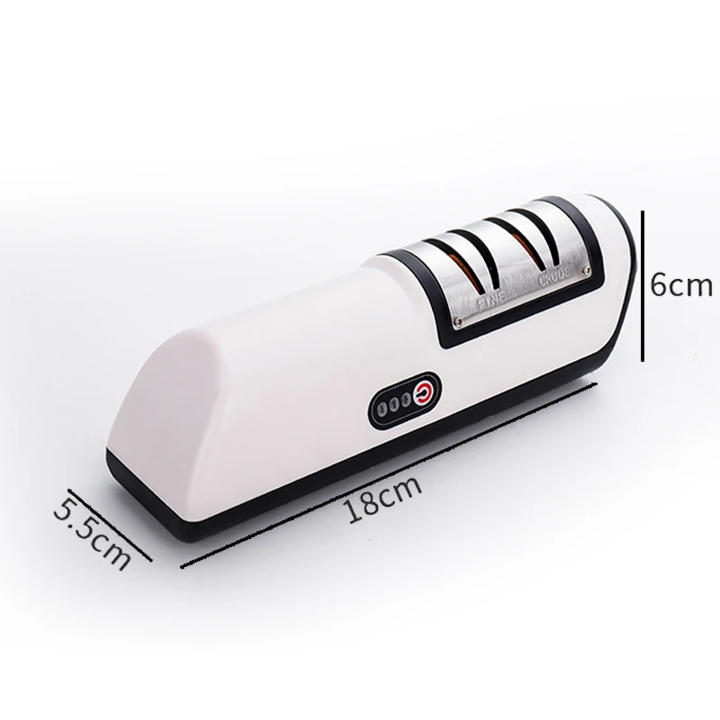 USB Rechargeable Electric Knife Sharpener Automatic Adjustable Kitchen Tool  For