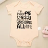 Funny Infant Outfits 0 to 24 Months Baby Boy and Girl Clothes Onesies Cotton Multicolor Round Neck Newborn Bodysuit European 4