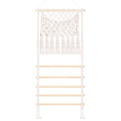 Hanging Claw Clip, Hair Tie & Headband Organizer - Stylish Jewelry Storage Rack (1pc)