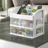 2025 Drawer style Storage Box Transparent Jewelry and Skincare Storage Box Large Capacity Desktop Items Dustproof 6