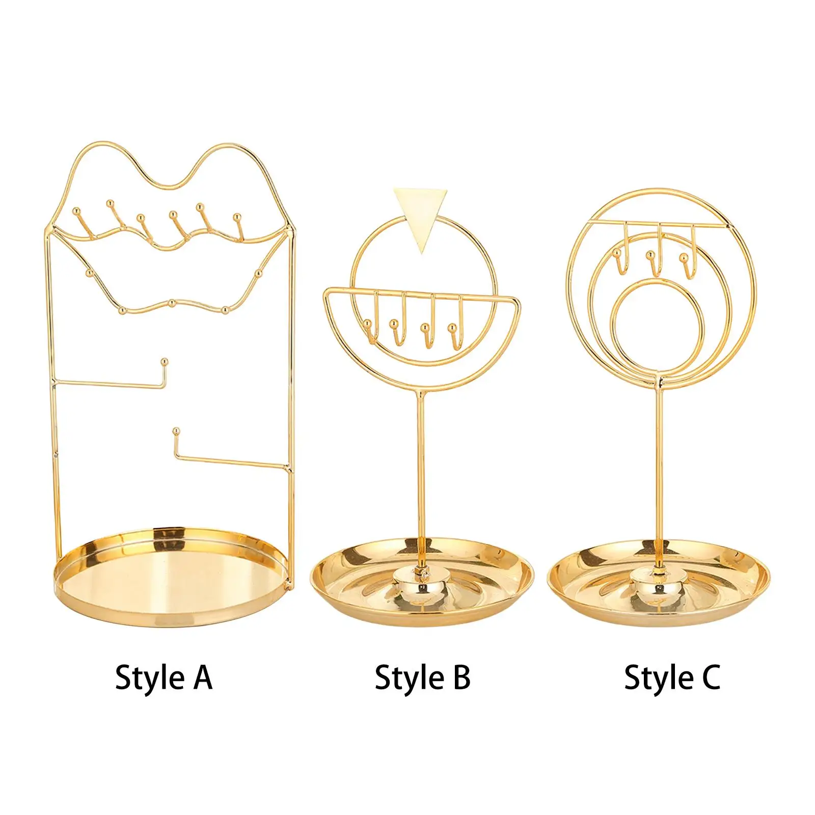 

Подставка-органайзер для ювелирных изделий, аксессуар с подставкой для колец, сережек, подставка для ювелирных изделий в виде дерева для ожерелий, настольных колец, часов, браслетов