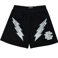 EE Basic Short brand men's casual shorts fitness sweatpants 2024 summer men Sport mesh Workout 2