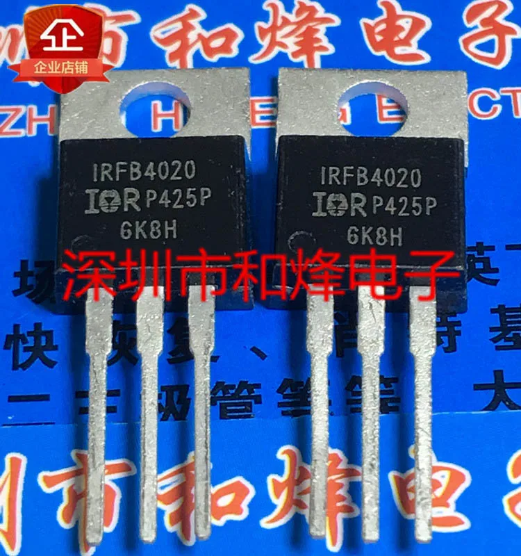 

(5PCS/LOT) IRFB4020 TO-220 MOS 200V 18A New Original Stock Power chip