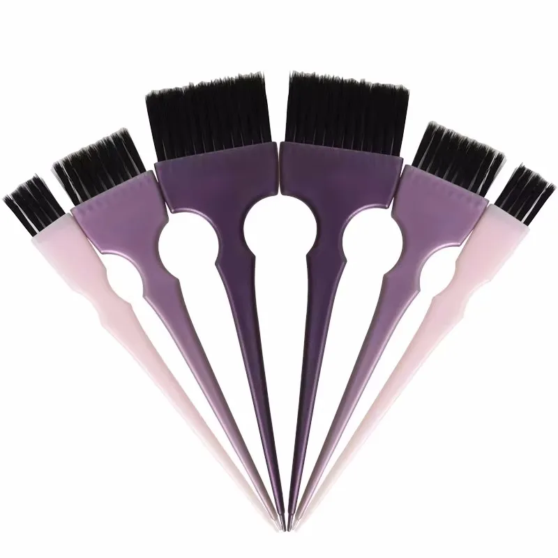 6pcs/set Hair Dyeing Brushes Large Medium Small Size Coloring Hairbrush
