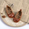 MYGGPP Flats For Infant Baby Girls, Dress Shoes Bowknot Princess Wedding Party 1