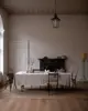 Natural Fabric Tablecloth,100% Pure Linen Solid Color Table Cover,for Kitchen Dining Room Party Holiday Tabletop Decoration 4